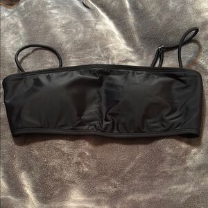 No Boundaries Black Women's Swim Top Size XL